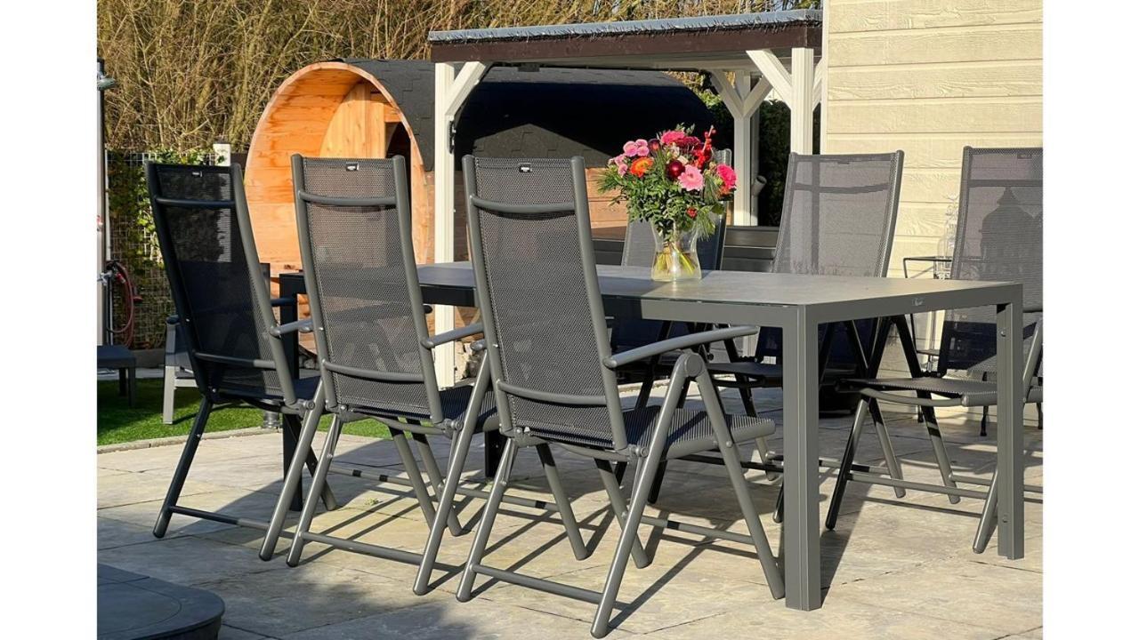 Chalet Buutengeweun, Met Luxe Jacuzzi En Tonsauna Sint Annaland Exterior foto